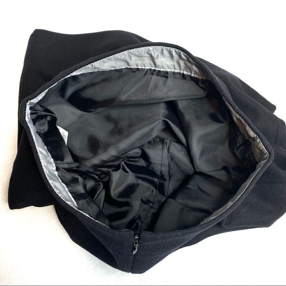 J. Crew Factory black wool pencil skirt size 0 - Picture 16 of 16